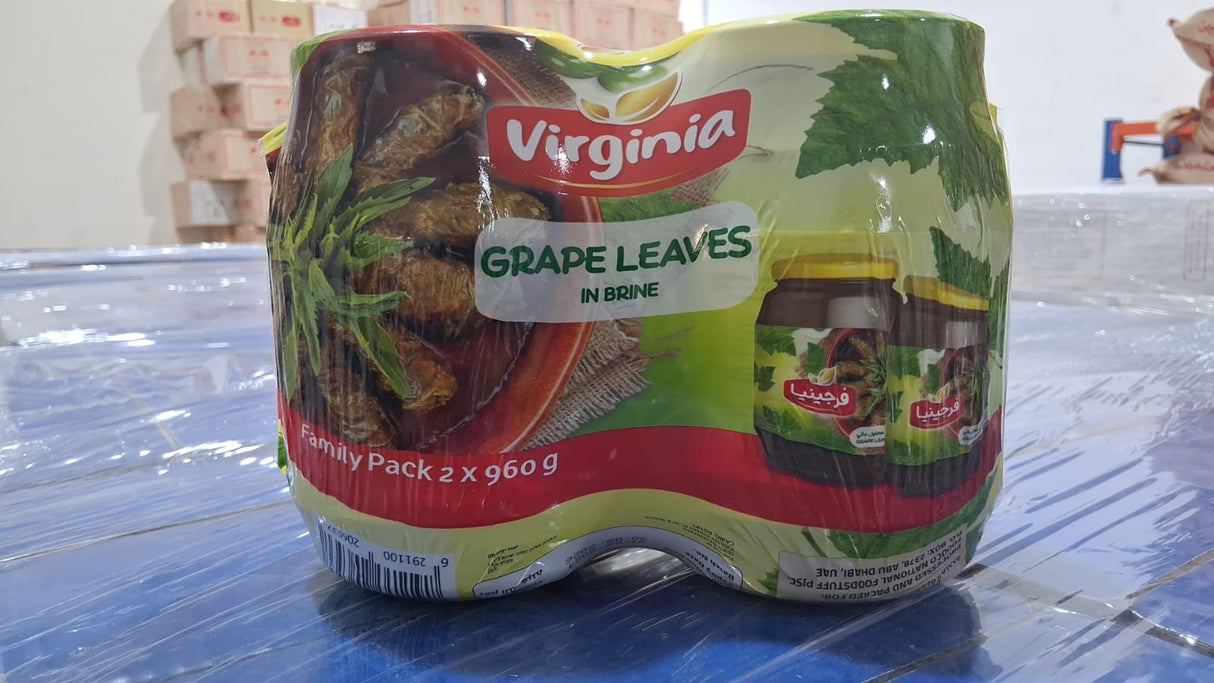 VIRGINIA GRAPE LEAVES CTN 12X960GM |