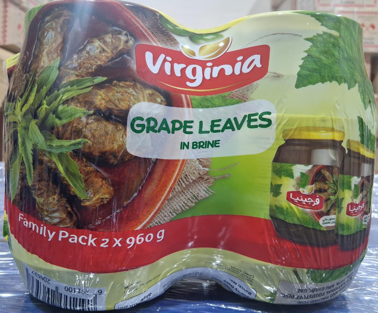 VIRGINIA GRAPE LEAVES CTN 12X960GM |