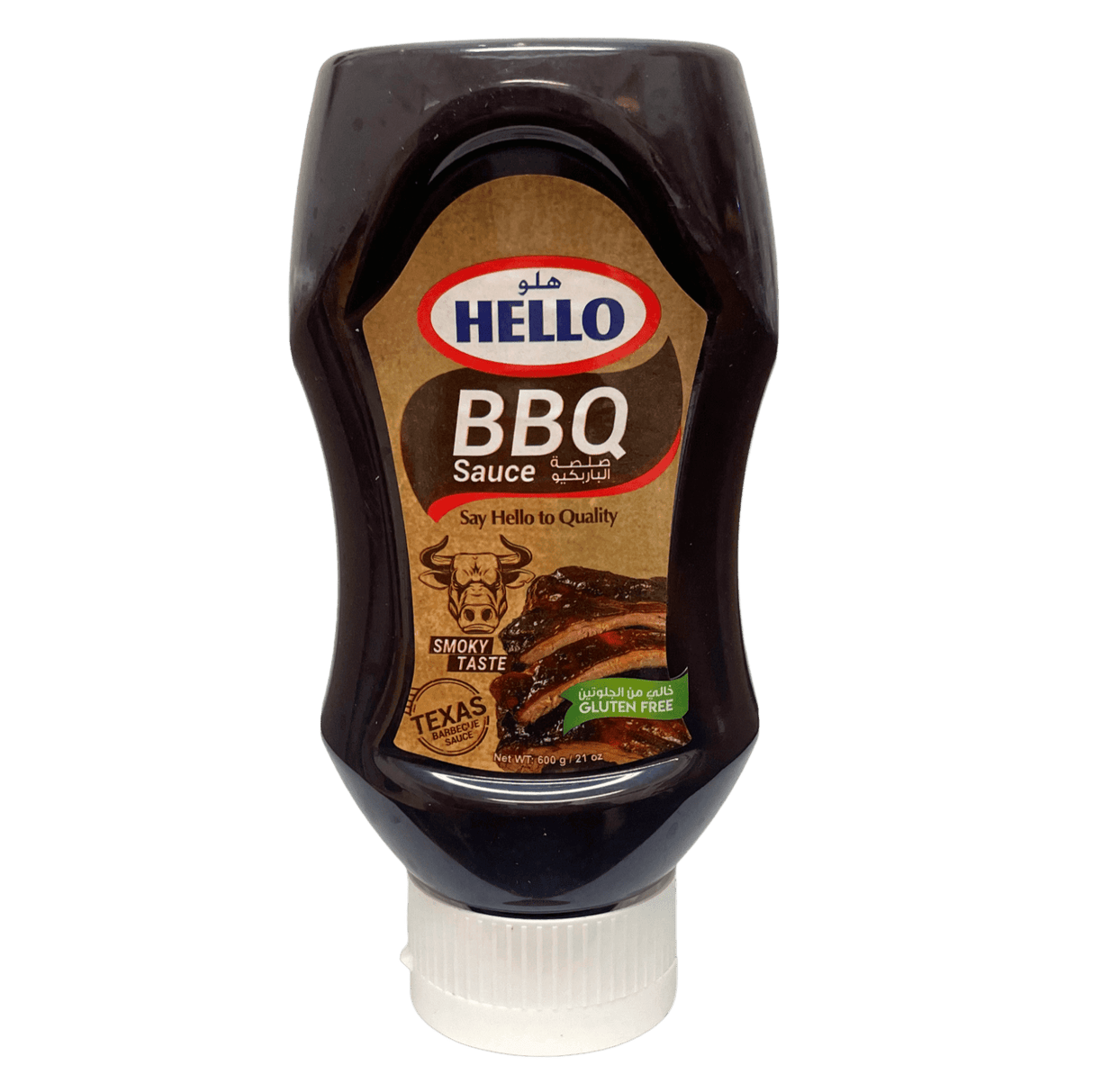 Hello BBQ Sauce 12 x 570g | هلو صلصة الباربكيو - 2kShopping
