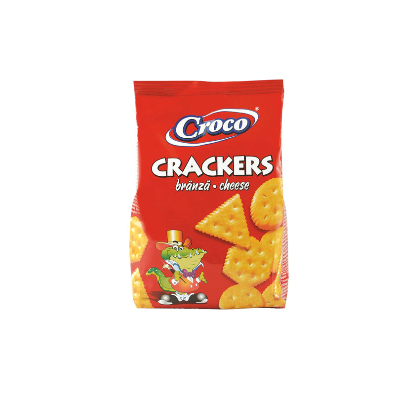 CROCO CRACKERS CHEESE ( 100g x 12 ) |  كروكو كراكر بنكهة الجبنة