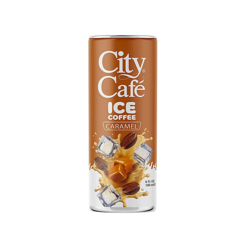 City Café Ice Coffee Caramel ( 240ml x 24 ) | سيتي كافيه ايس كوفي كراميل