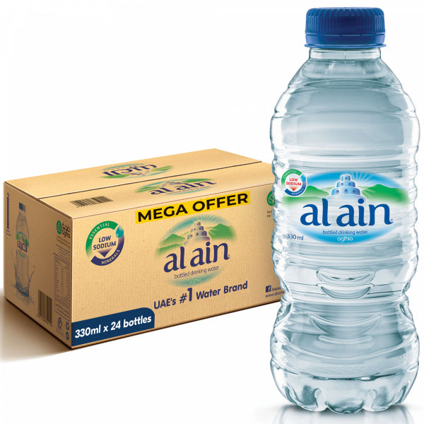 Al Ain water 330 ml x 24 | مياه العين