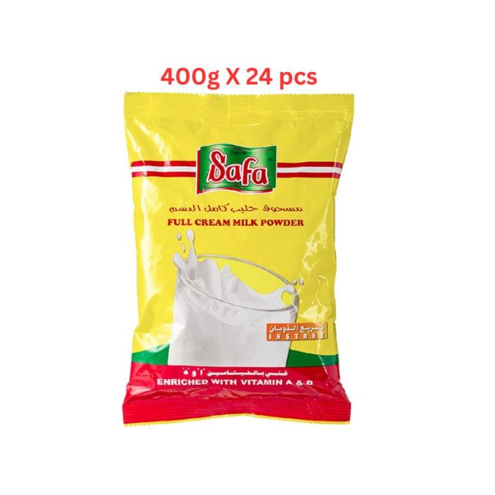 Safa Milk Powder Pouch (Pack Of 24 X 400g)