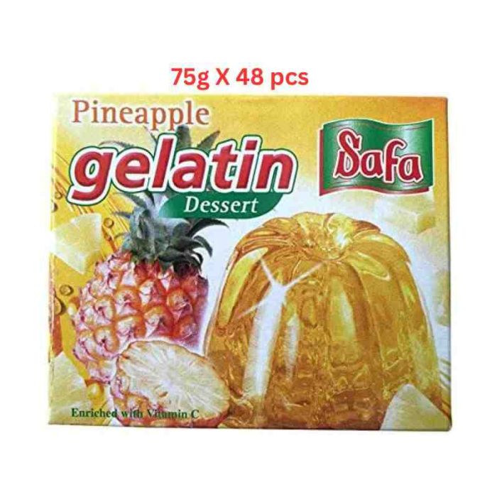 Safa Jelly Pineapple (Pack Of 48 X 75g)