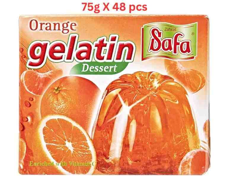 Safa Jelly Orange (Pack Of 48 X 75g)