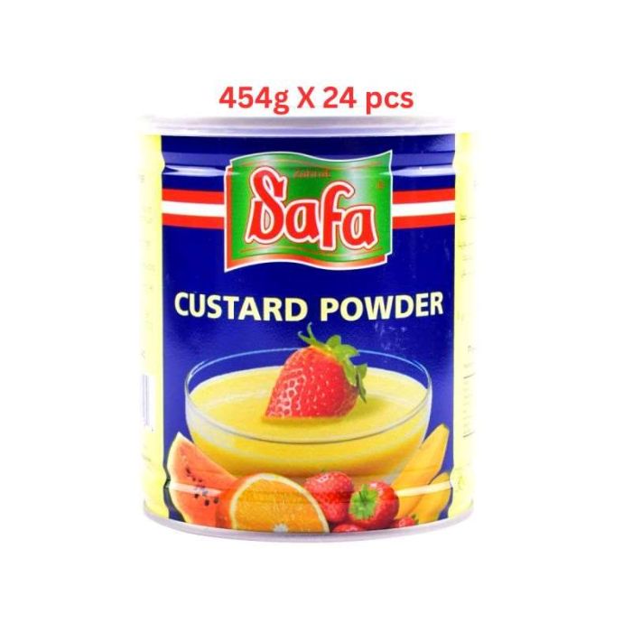 Safa Custard Powder (Pack Of 24 X 454g)