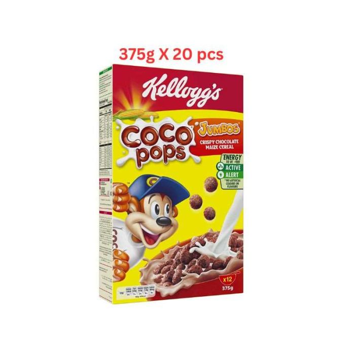 Kellogg's Coco Pops Jumbo (Pack Of 20 X 375g)