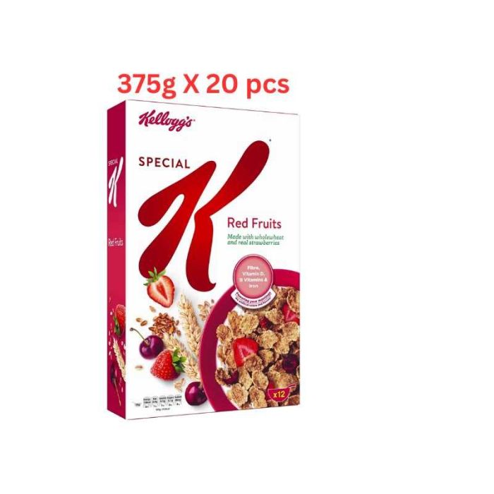 Kellogg's Special K Red Fruit (Pack Of 20 X 375g)