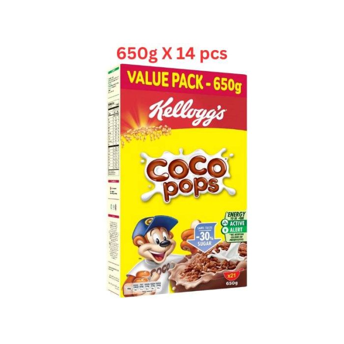 Kellogg's Coco Pops (Pack Of 14 X 650g)