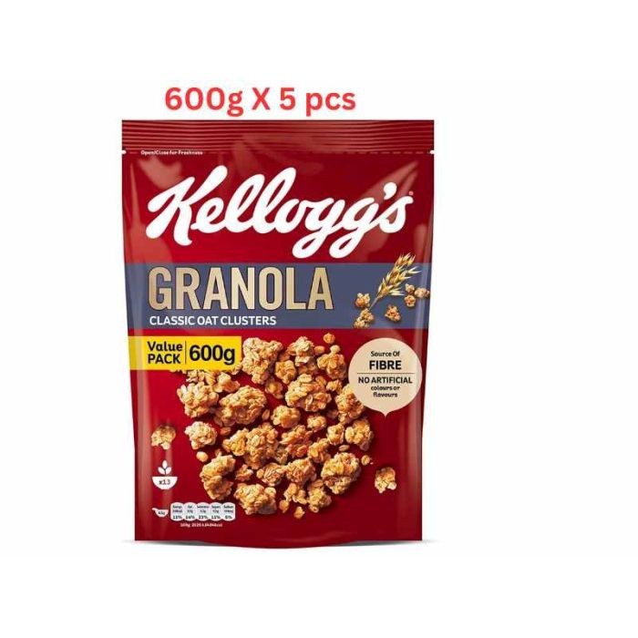 Kellogg's Granola Classic (Pack Of 5 X 600g)