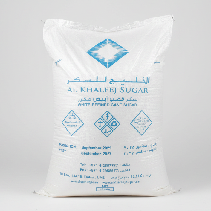 Al Khaleej Sugar White 50Kg | الخليج سكر ابيض