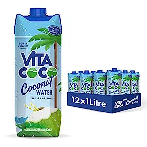 Vita Coco Natural Coconut Water, 12 x 1 Liter