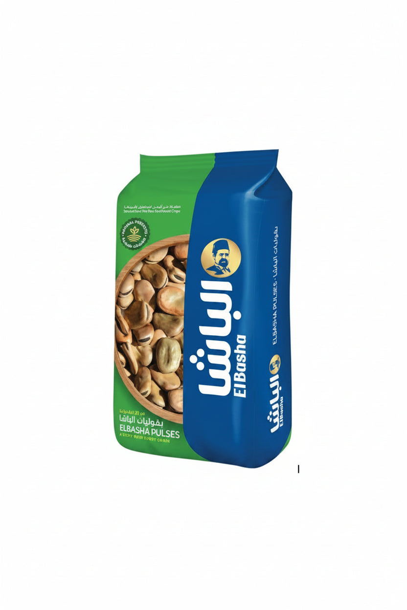 El - Basha Broad Faba Beans 700gm | الباشا فول - 2kShopping