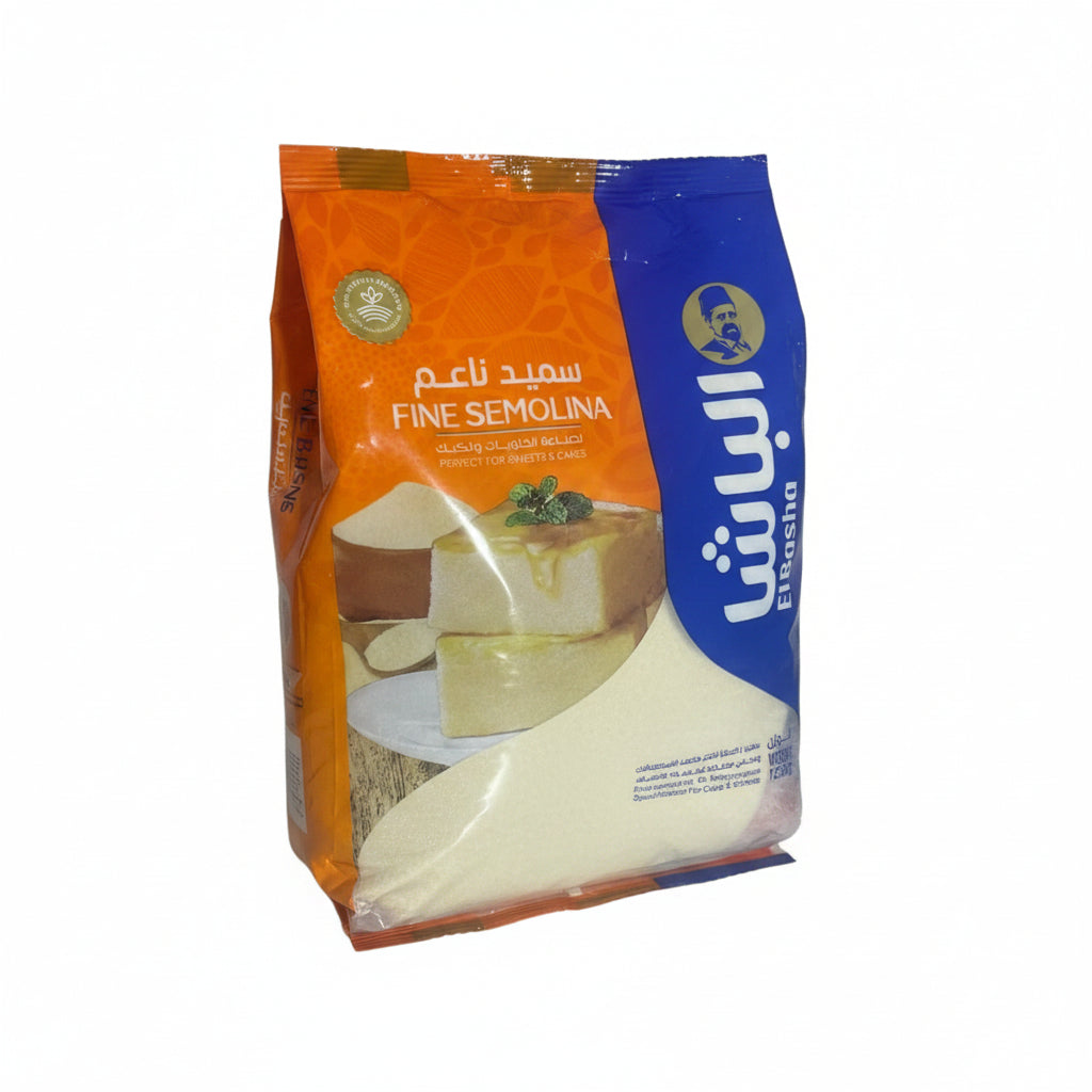 El-Basha Fine Semolina 1.25kg | الباشا سميد ناعم