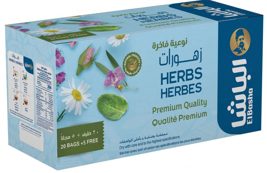 شاي أعشاب الباشا 25 كيس