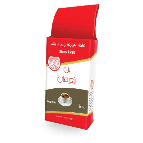 Izhiman Extra Light Coffee 250g | قهوة بن ازحيمان شقرة