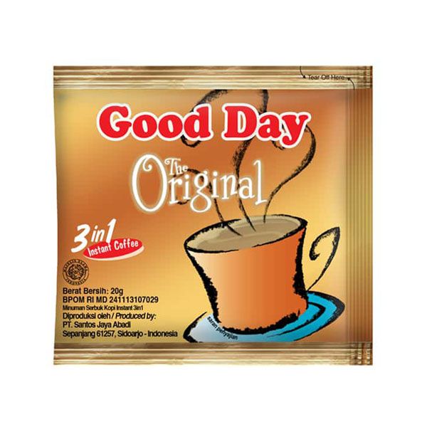 Good Day Original Instant Coffee Mix 20g |قهوة اصلية ٣في ١