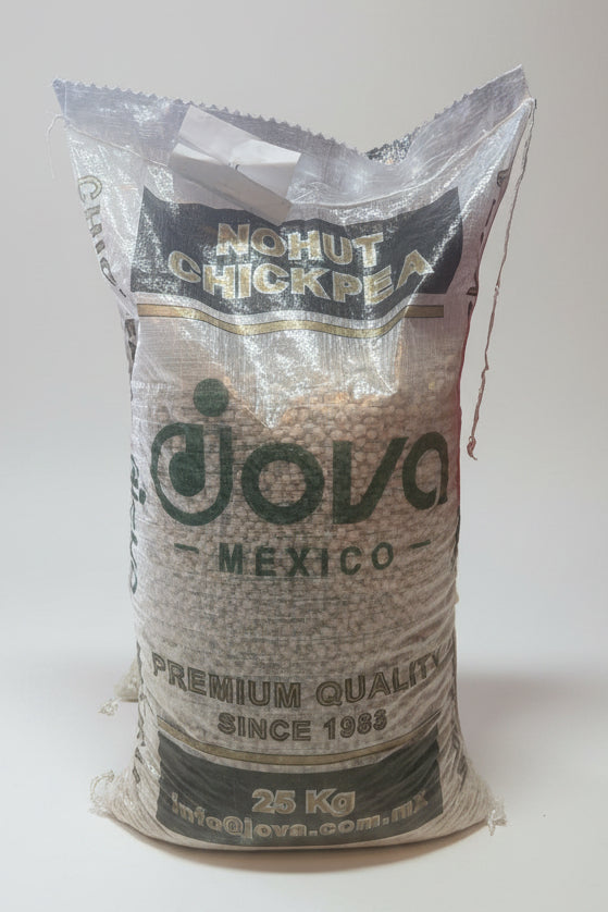 Jova Mexican Chickpeas 14mm 25Kg Bag | جوفا حمص حب مكسيكي