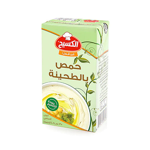 Al Kasih Hummos Tahina 48 Pcs X 135g | الكسيح حمص بالطحينة - 2kShopping