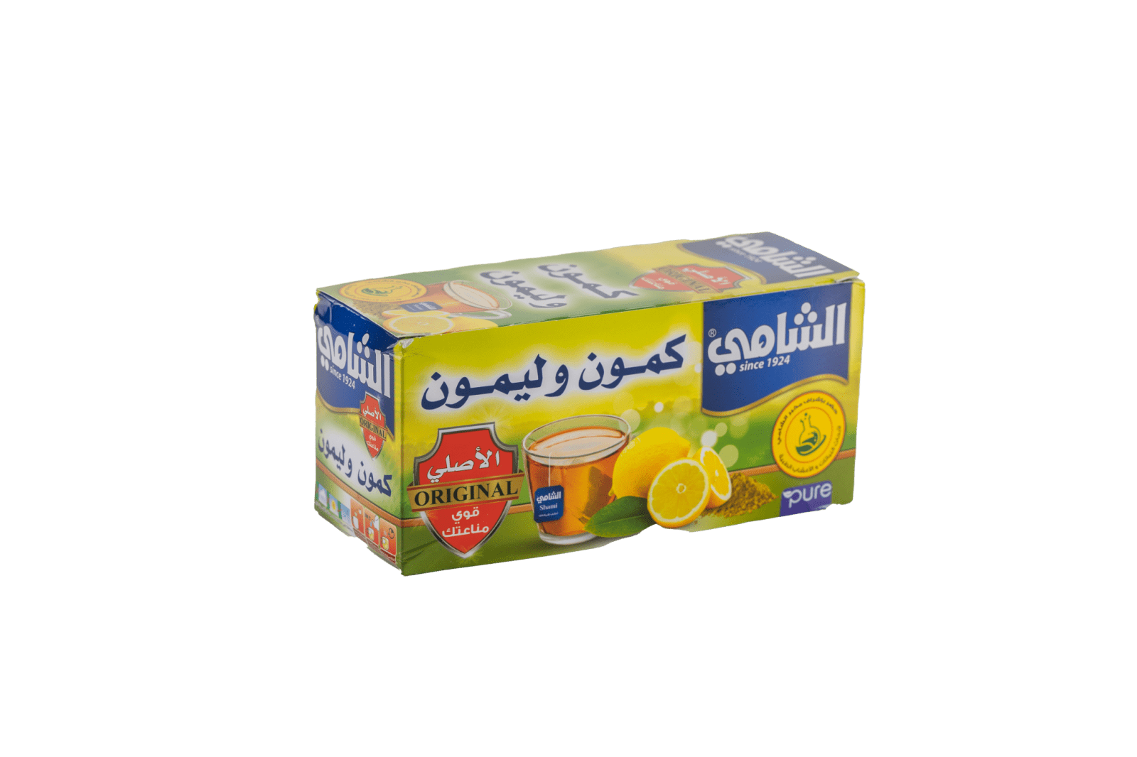 AL Shami Cumin Lemon CTN 24 Pack | الشامي كمون وليمون - 2kShopping