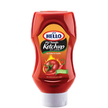Hello Hot Ketchup Gluten Free 340g | هيلو كاتشب حار خالي من الغلوتين 340 جم