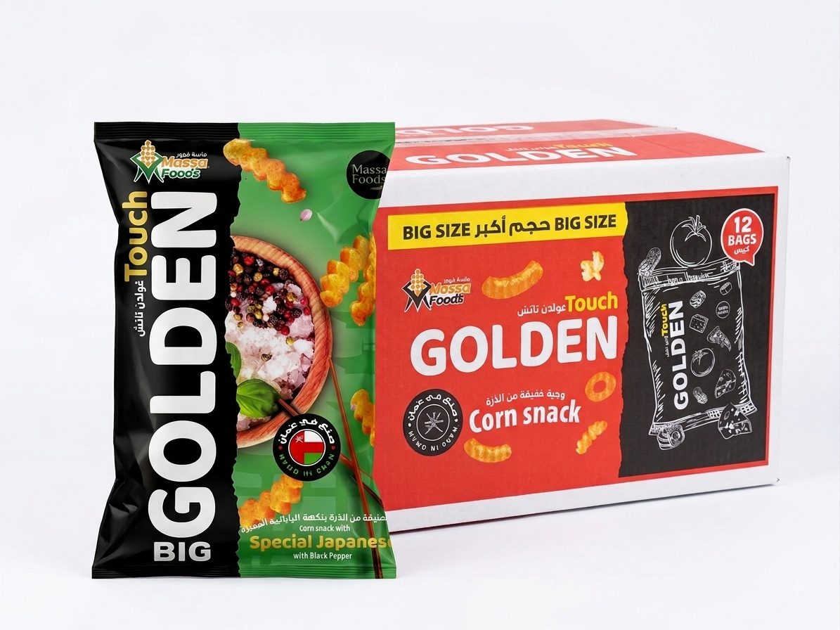 Golden Touch Corn Sticks Special Japanese Flavor CTN 12pcs x 70g