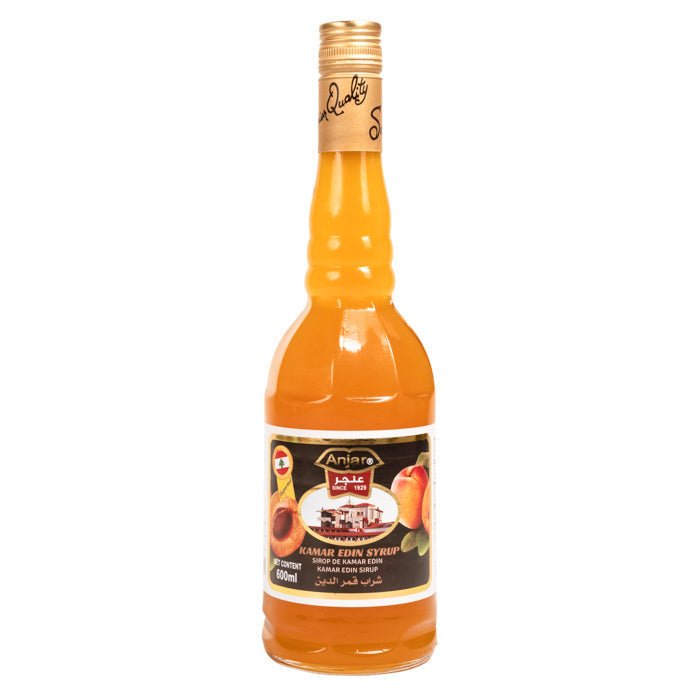 Anjar Kamar Edin Syrup Box 12 Pcs x 600ml | عنجر شراب قمر الدين - 2kShopping