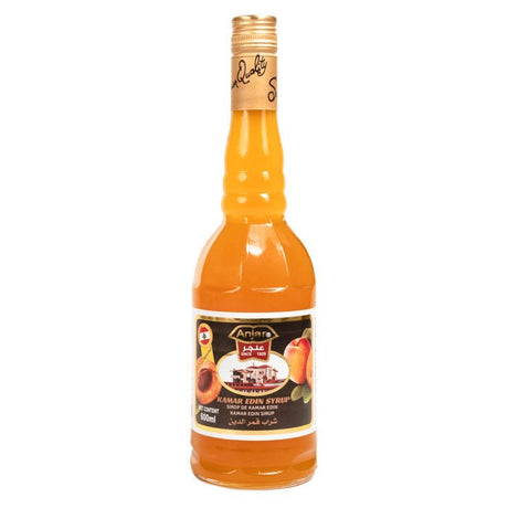 Anjar Kamar Edin Syrup Box 12 Pcs x 600ml | عنجر شراب قمر الدين - 2kShopping