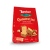 Loacker Quadratini Chocolate Wafer Napolitaner and Chocolate 125Gx 2