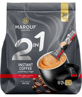 Marouf 2in1 Instant Coffee with Sugar and Creamer Pack of 30 x 11g