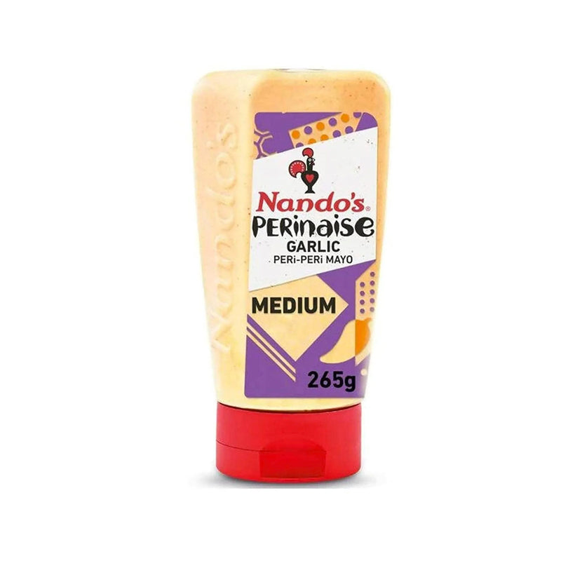 Nando's Perinaise Mayonnaise, Garlic,Peri Peri  Pack of 6X265ml