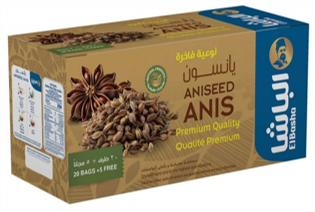 شاي اليانسون الفاخر الباشا 25 كيس