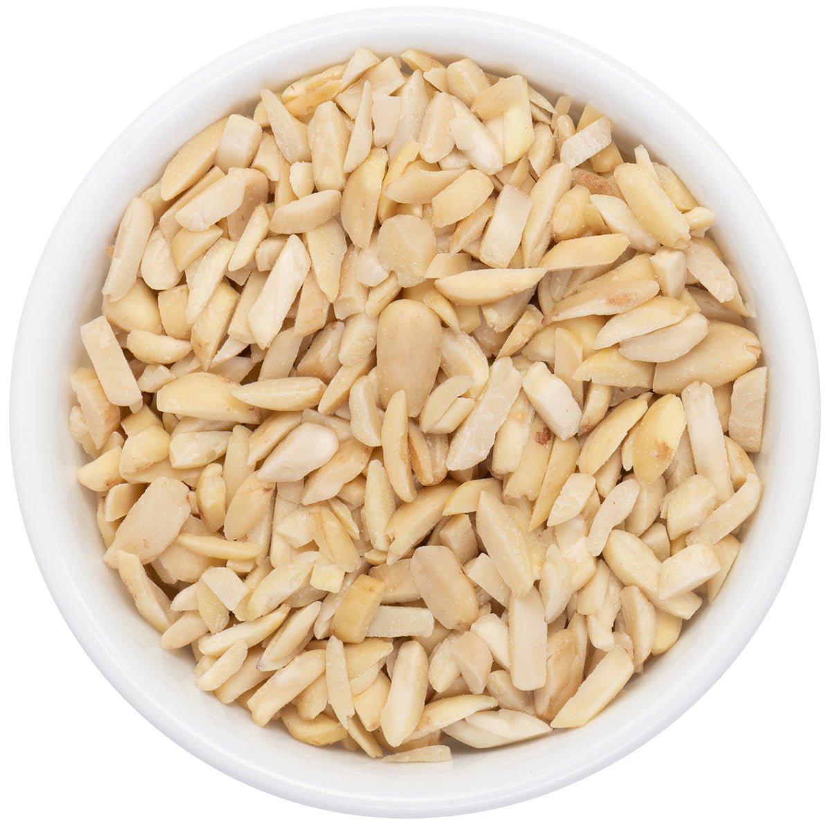 Almond Blanched Slivered USA 11.34kg| لوز مقشور مقطع طولي