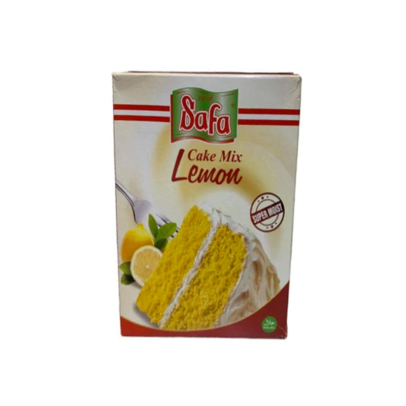 Safa Cake Mix Lemon (Pack Of 12 X 500g)