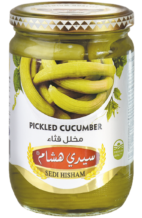 Sedi Hisham - PICKLED WILD CUCUMBER - 12 x 450g - سيدي هشام - مخلل قثاء