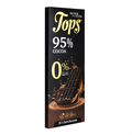 Tops Chocolate Bar Dark 95% Sugar - Free 50g | توبس شوكولا دارك ٩٥٪ بدون سكر - 2kShopping