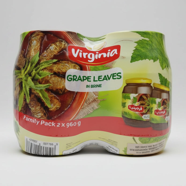 VIRGINIA GRAPE LEAVES CTN 12X960GM