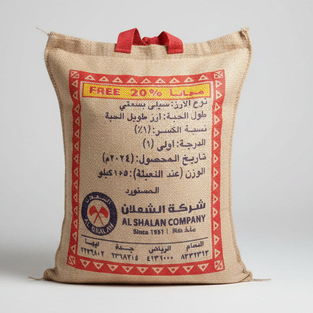 Al Shalan Sella Basmti Rice 5KG+1KG FREE