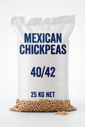 Mexican Chickpeas 40/42 Bag 25Kg