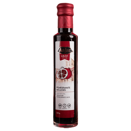Anjar Organic Pomegranate Molasses Natural 12 x 350ml | عنجر دبس الرمان كرتونة - 2kShopping