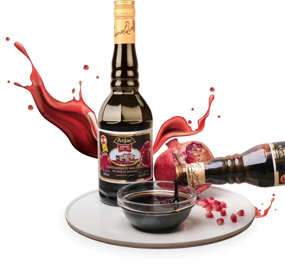 Anjar Pomegranate Molasses Box 12 Pcs x 600ml | عنجر دبس الرمان - 2kShopping