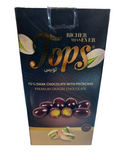 Tops Dragee Pecan Pistachio Dark Chocolate 125g | توبس دراجيه البقان بالشوكولاتة الداكنة والفستق