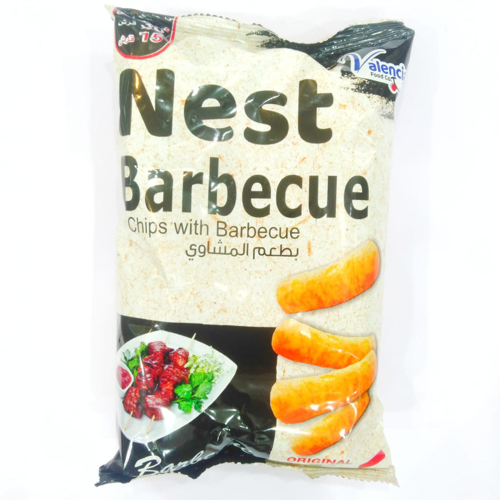 Nest Barbeque Chips ( 40g x 50 ) | شيبس نست بطعم المشاوي