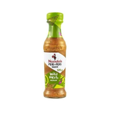 Nando's Wild Herb Peri-Peri Sauce 6X125ML