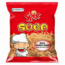 Soba Mie Sedap Spicy Chili Noodles ( 12g x 20 ) |