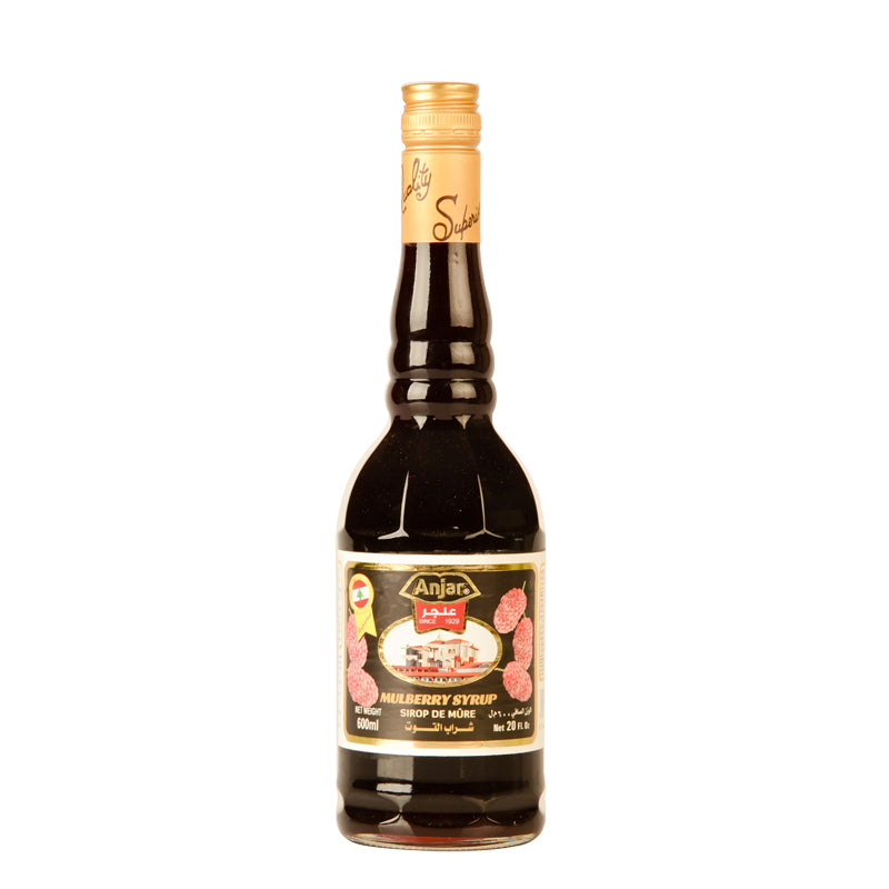 Anjar Mulberry Syrup ( 12 X 600ml ) | عنجر شراب التوت