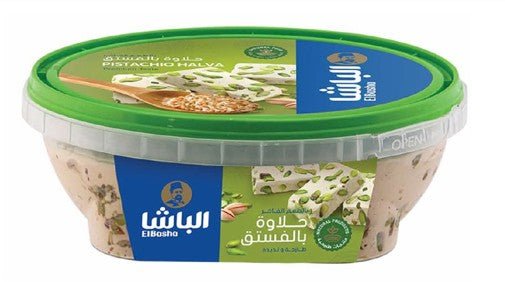 El - Basha Halva Pistachio 12x350g | الباشا حلاوة بالفستق - 2kShopping