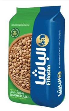 El - Basha Large Lentil 12X800g | الباشا عدس كبير - 2kShopping