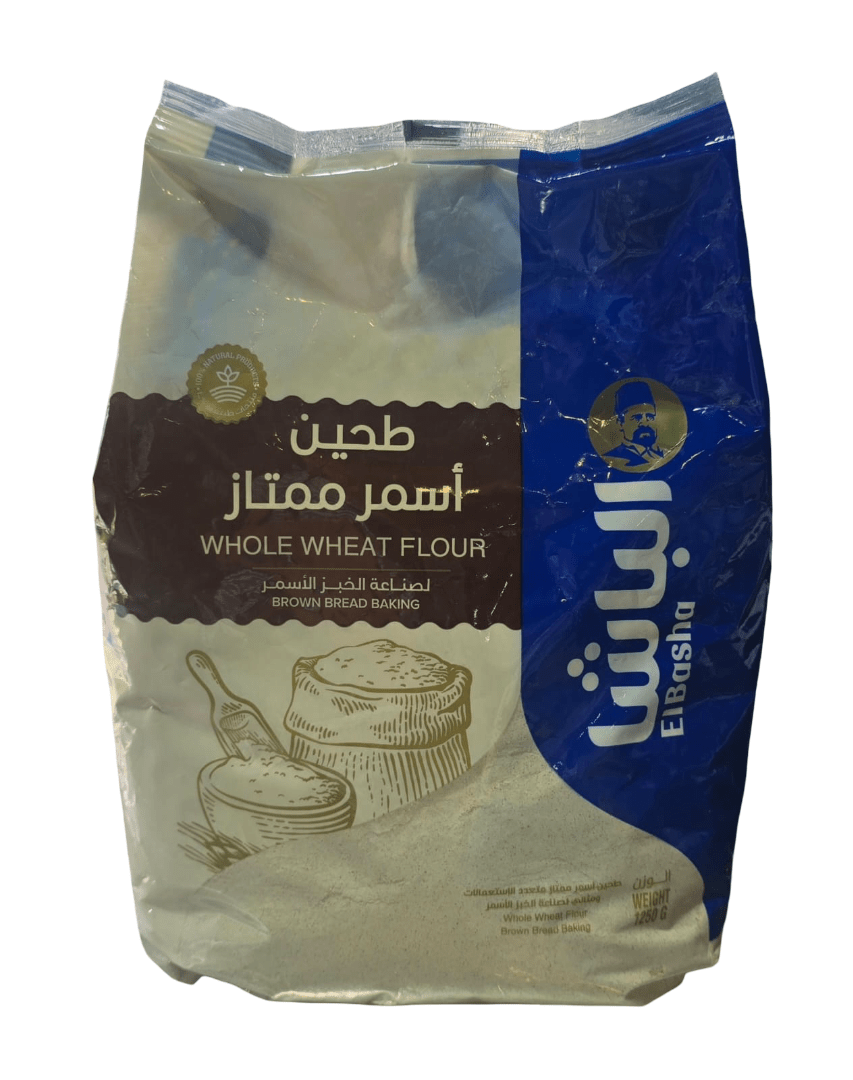 El-Basha Whole Wheat Flour CTN 10x1.25kg