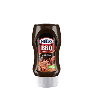 Hello BBQ Sauce 12X300g | هيلو صلصة باربكيو - 2kShopping